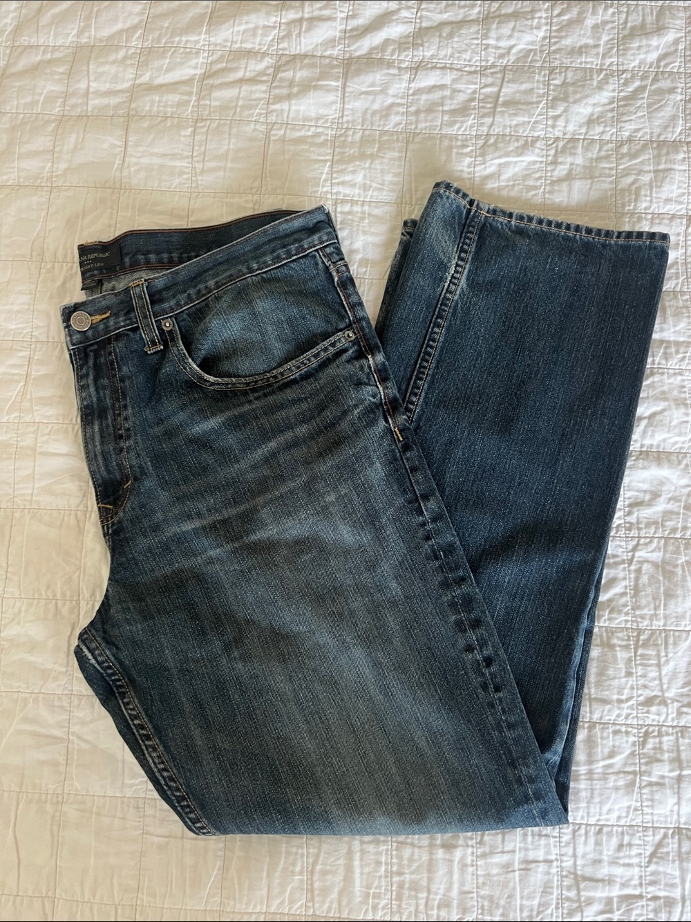 Banana Republic Men’s jeans denim straight Leg 36/32